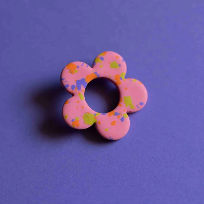 PIN na okulary / róż