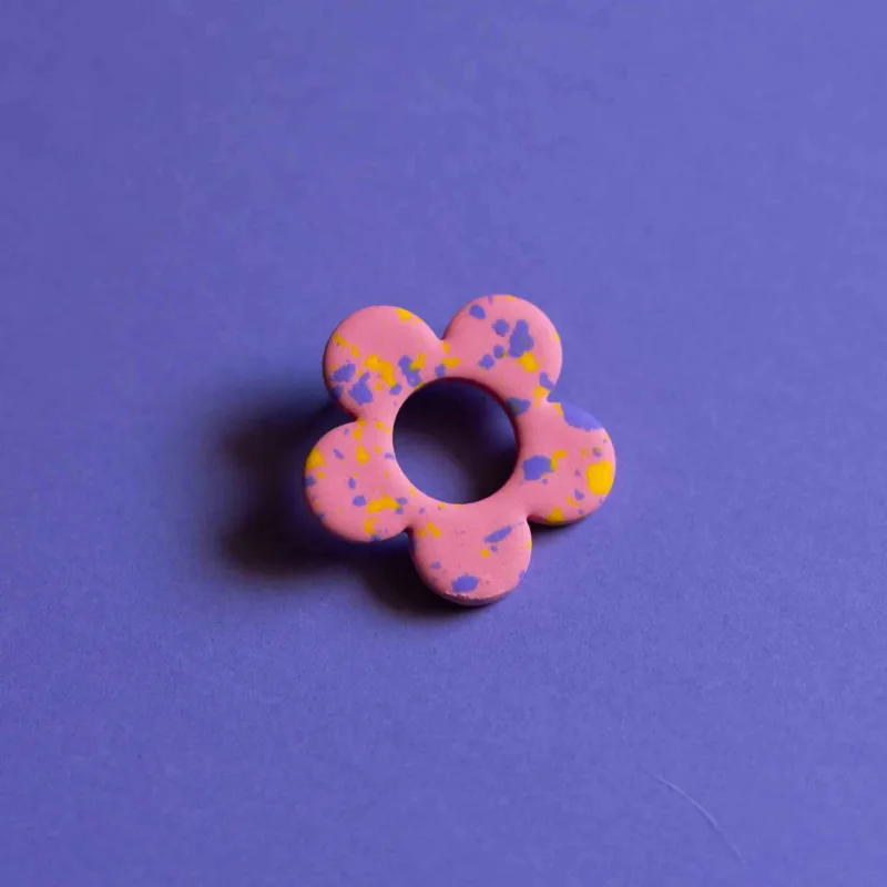 PIN na okulary / róż II