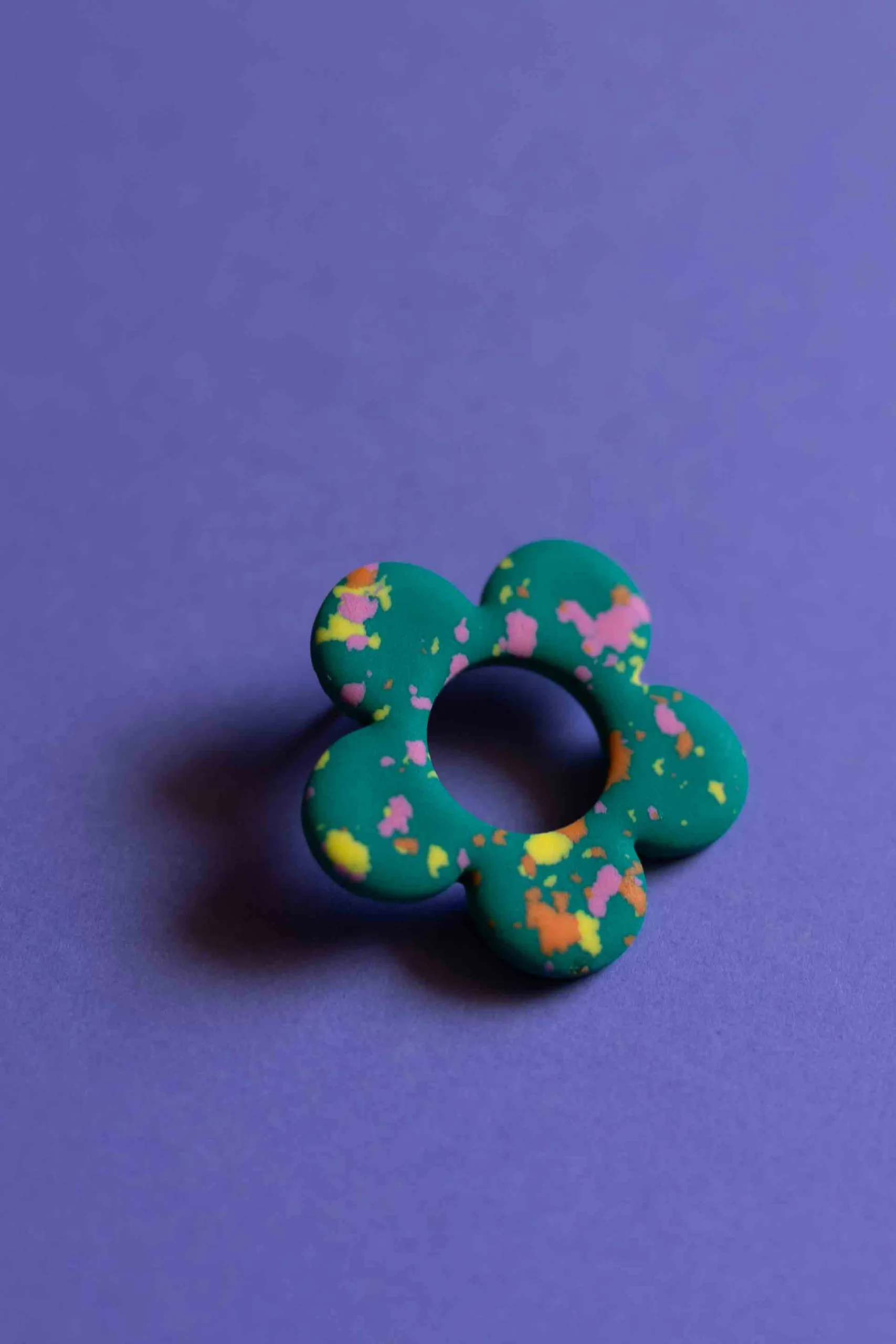 PIN na okulary / turkus
