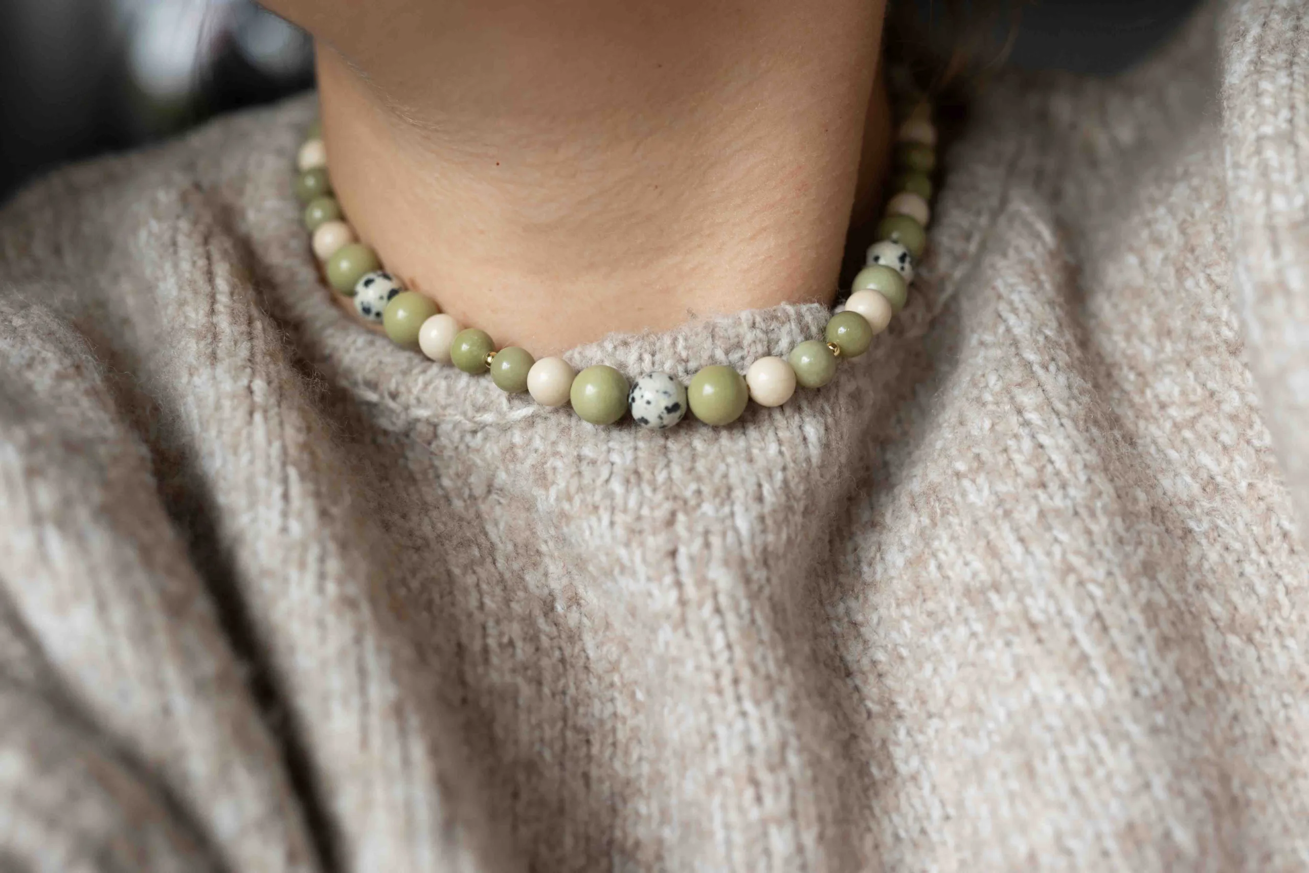 naszyjnik MATCHA / FALL IS JUST AROUND THE CORNER - obrazek 6